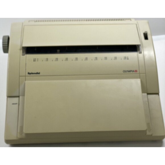Olympia Splendid NA1HH memory correct typewriter in original box with manual - Picture 9 of 16